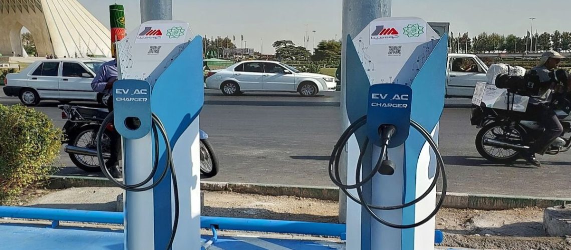 ایستگاه‌ شارژ خودروهای برقی تهران