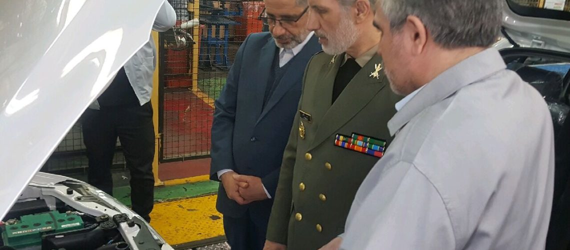 تولید خودرو صنایع نظامی