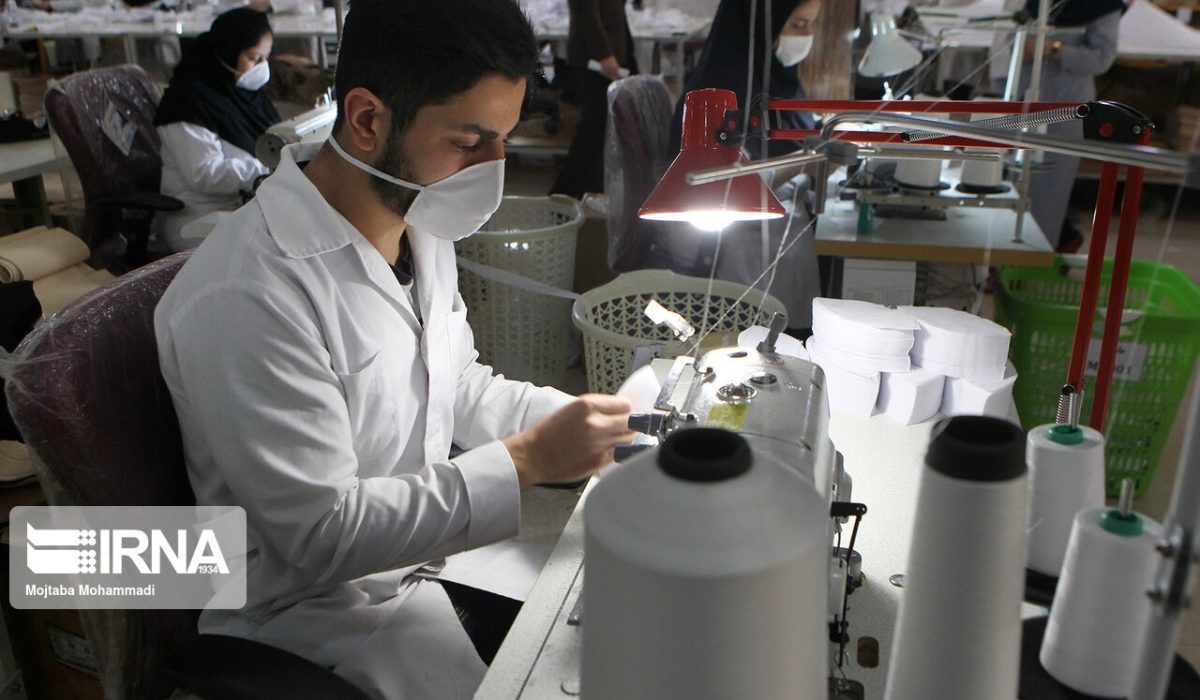 تولید ماسک ایران خودرو سایپا