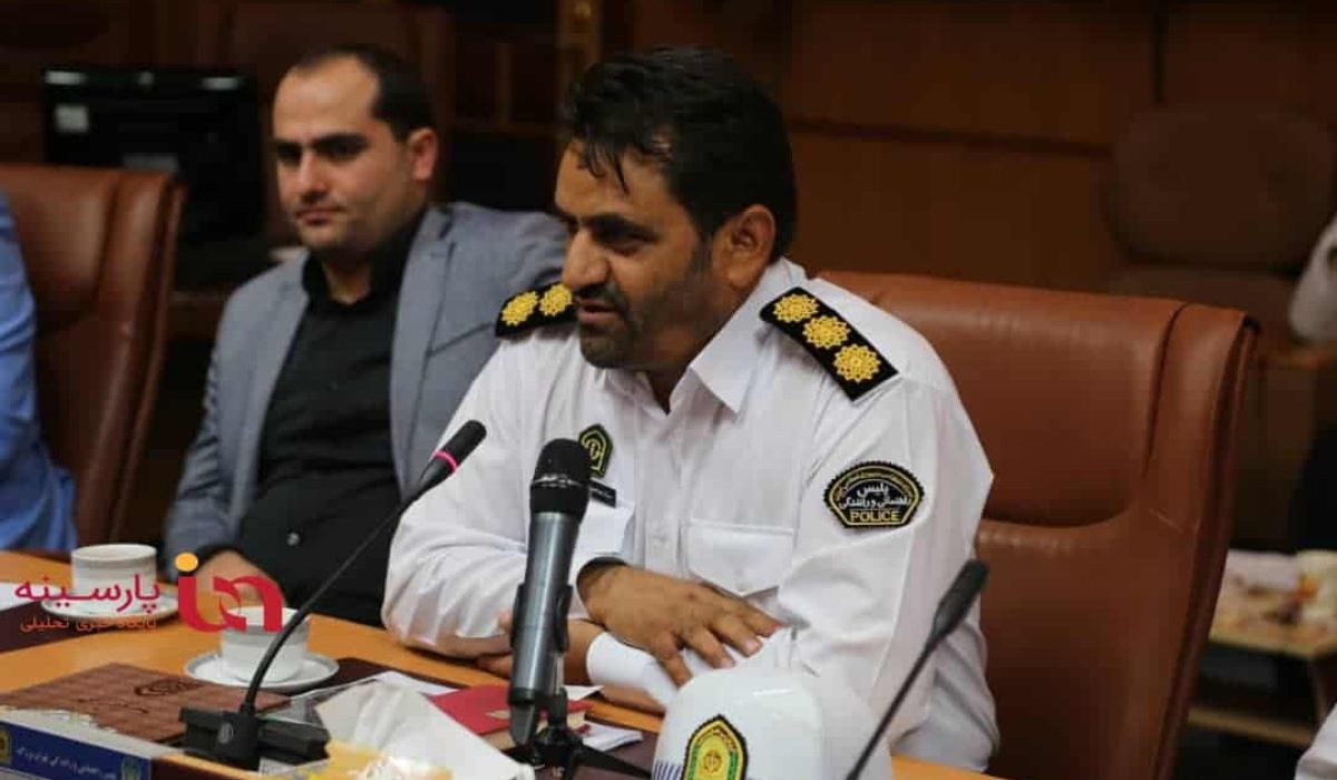 سرهنگ سید ابوالفضل موسوی پور جانشین پلیس راهور تهران بزرگ