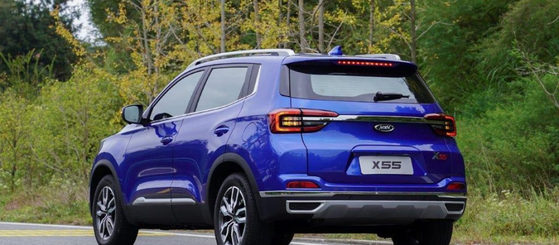 نمای پشتی MVM X55
